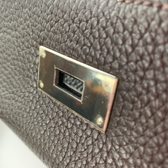 Hermès Kelly 35 Like New - plastic still on metal (sold) - Picture 9 of 10